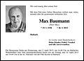 Max Baumann