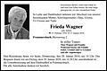Frieda Wagner