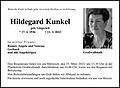 Hildegard Kunkel