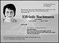 Elfriede Bachmann