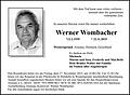Werner Wombacher