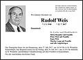 Rudolf Weis