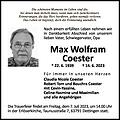 Max Wolfram Coester