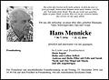 Hans Mennicke