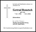 Gertrud Rometsch