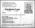 Friedhelm Franz