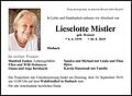 Lieselotte Mistler