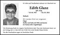 Edith Glanz