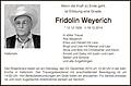 Fridolin Weyrich