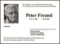 Peter Freund