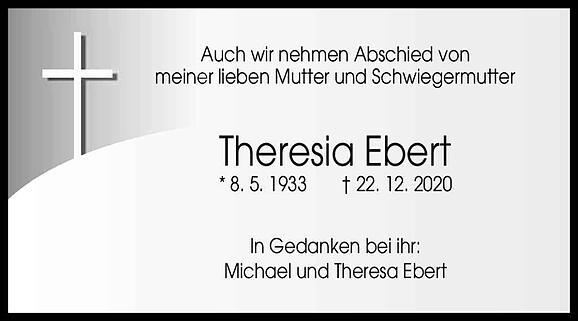 Theresia Ebert, geb. Hartmann
