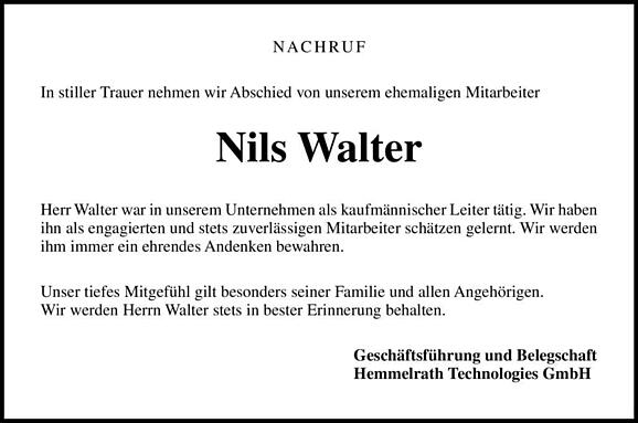 Nils Walter