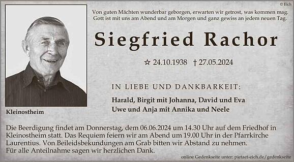 Siegfried Rachor