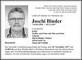 Joschi Binder