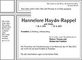 Hannelore Haydn-Rappel