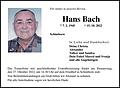 Hans Bach
