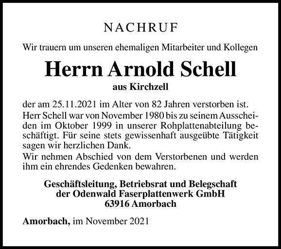 Arnold Schell