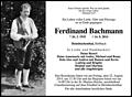 Ferdinand Bachmann