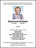 Rosemarie Buhleier