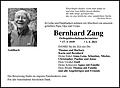 Bernhard Zang