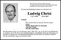 Ludwig Christ