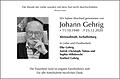 Johann Gehrig