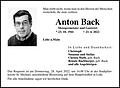 Anton Back