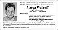 Marga Wallraff