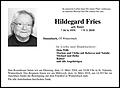 Hildegard Fries