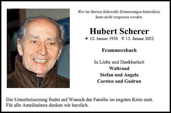 Hubert Scherer