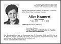 Alice Krausert