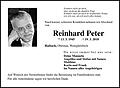 Reinhard Peter