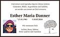 Esther Maria Danner