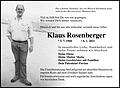Klaus Rosenberger