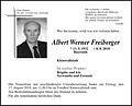 Albert Werner Freiberger