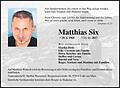 Matthias Six