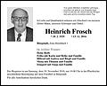 Heinrich Frosch