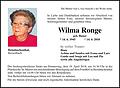 Wilma Ronge