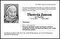 Theresia Janson