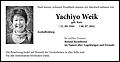 Yachiyo Weik