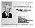 Walter Elsässer