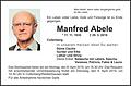 Manfred Abele