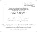 Klaus Bopp
