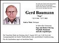 Gerd Baumann