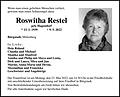 Roswitha Restel