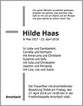 Hilde Haas