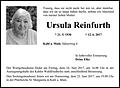 Ursula Reinfurth