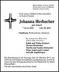 Johanna Hesbacher