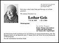 Lothar Geis