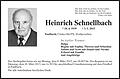 Heinrich Schnellbach